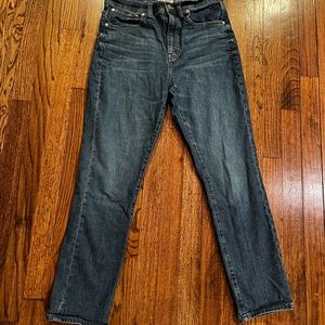 Madewell High Rise Slim Boyfriend Jean